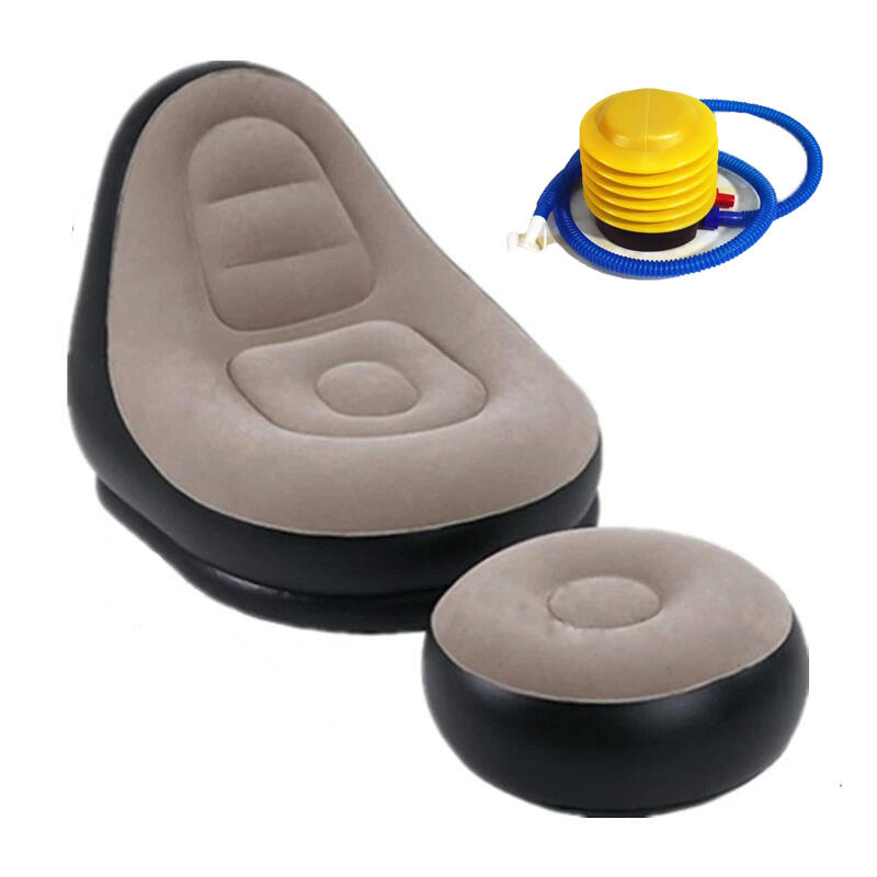 Silla Inflable con Reposapiés e inflador