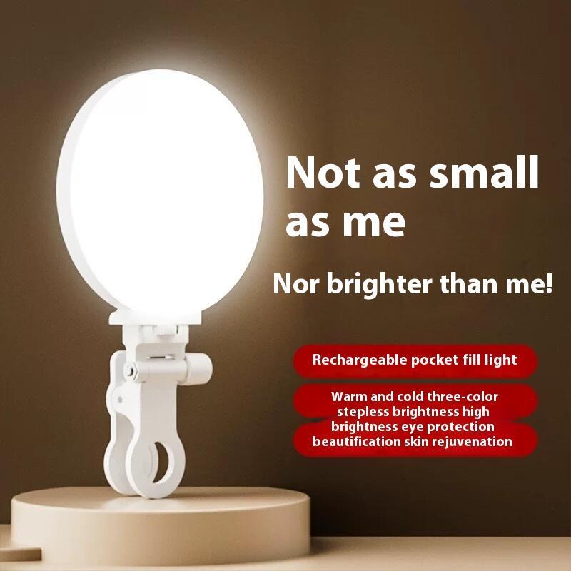 LAIMARC - Luz de Relleno para Móvil – Iluminación Portátil para Fotos y Vídeos