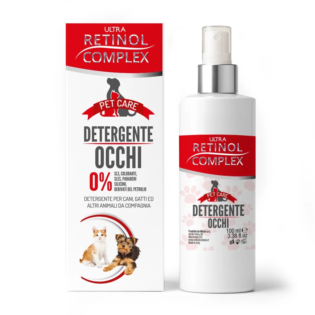 LAIMARC - LIMPIADOR DE OJOS PARA MASCOTAS 100ML – RETINOL COMPLEX