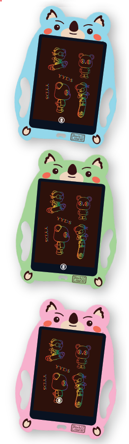 LAIMARC - Pizarra mágica LCD 9 pulgadas