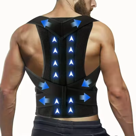 Corrector de Postura Ajustable y Transpirable